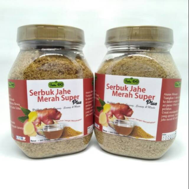 

SERBUK JAHE MERAH SUPER RD