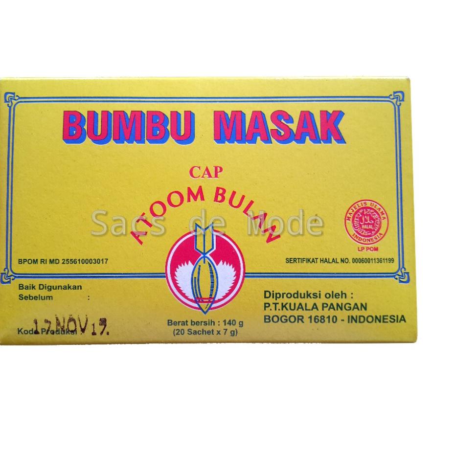 

✅Berani Coba Bumbu Masak Cap Atoom Bulan / Atom Bulan (7gr x 20 Sachet) |Trend|Update|Hanya hari ini