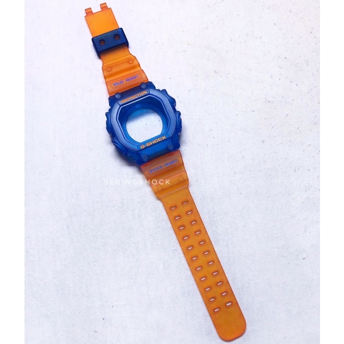 BNB Gshock GX56 KingKong BLUE ORANGE Strap Besel Casio G-shock