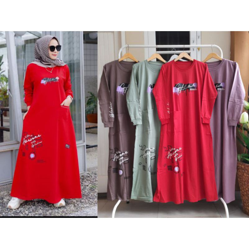 GAMIS KAOS JUMBO DAN STANDAR/ DRESS TERLARIS