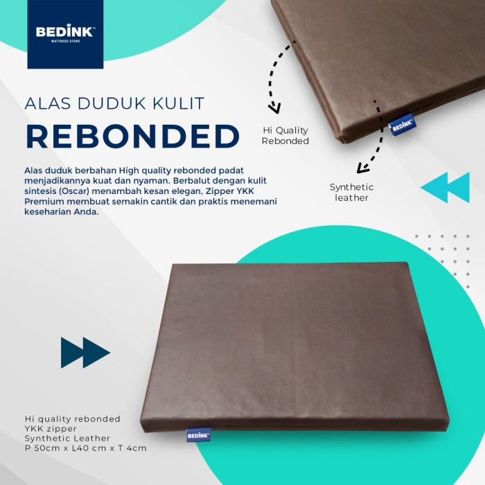Sofa-Bantal- Alas Duduk Kulit Rebonded -Bantal-Sofa.