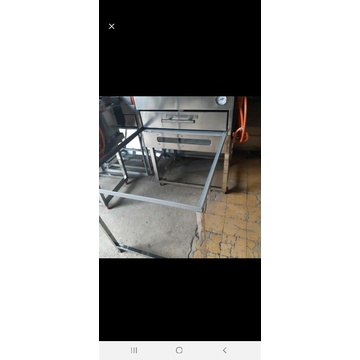 OVEN GAS LAPIS LEGIT PEMANTIK 85X85X55 BIMA BERKAH FULL STAINLESS 2 API