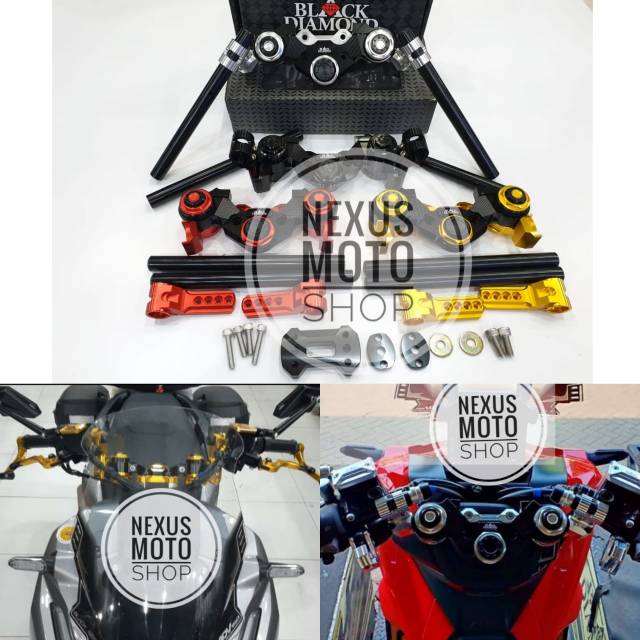 stang jepit black diamond adv 150 stang black diamond honda ADV 150