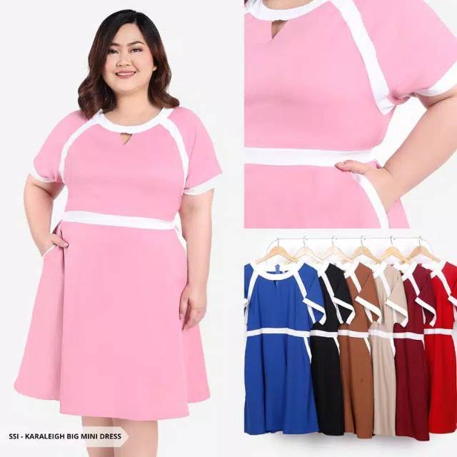 ANNIVERSARY SAHABAT TEMAN CEWEK TERBAIK JUMBO/ Big Dress Sorabel by Sale Stock Dress Jumbo Bigsize