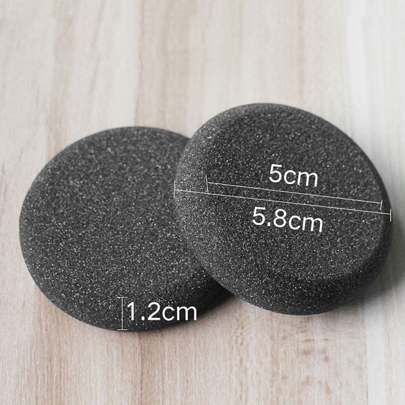 btsg 4PCS Replacement Soft Sponge Earpads Ear Cover Ear Pads for Plantronics H251/H251N/HW251N/H261N/H51/HW291N/SP11/HW111N Headphone Headset Accessories