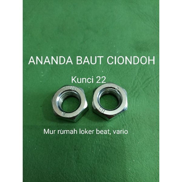 Mur rumah loler motor beat, vario kunci 22