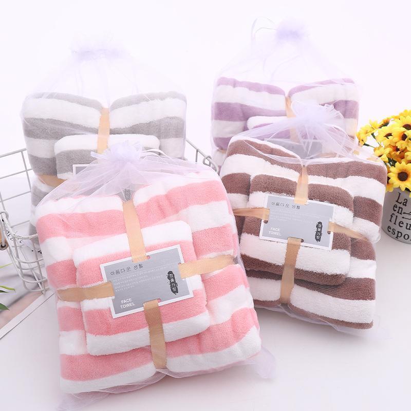 Handuk Microfiber 2in1 Gift Set 140x70 Bayi Anak Dewasa