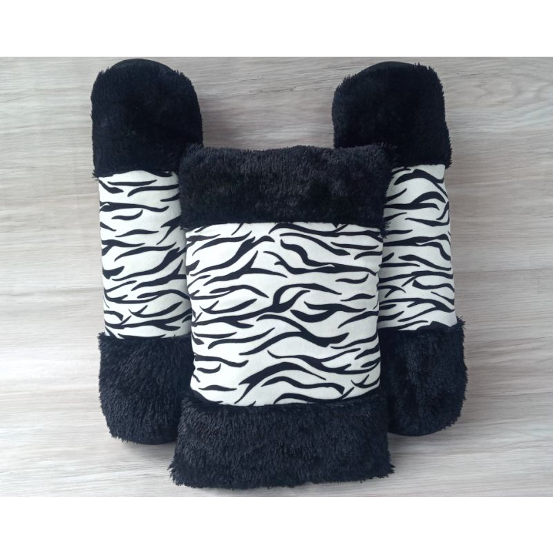 BANTAL DAN GULING KARAKTER RASFUR UKURAN BABY 1PAKET ISI 3PCS-2