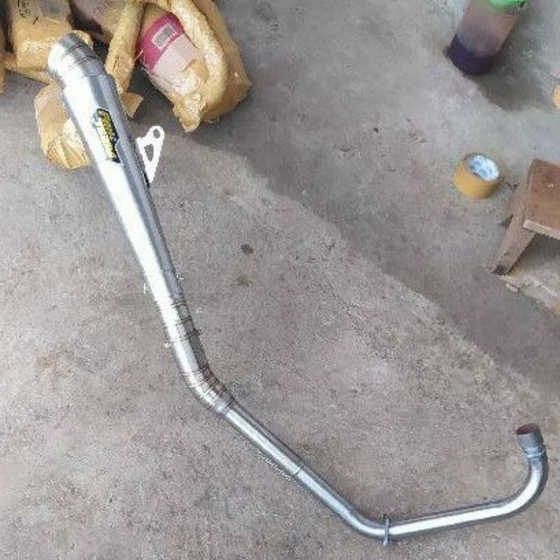 KNALPOT RACING FANTERA JIKSAW KEONG UNTUK ALL MOTOR SPORT MP CB GL MX TIGER TIREV RX KING DLL