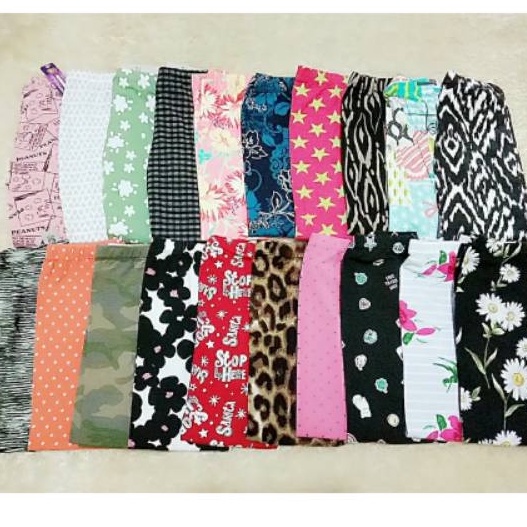 Legging Anak motif polos kekinian 2 sampai 3 tahun