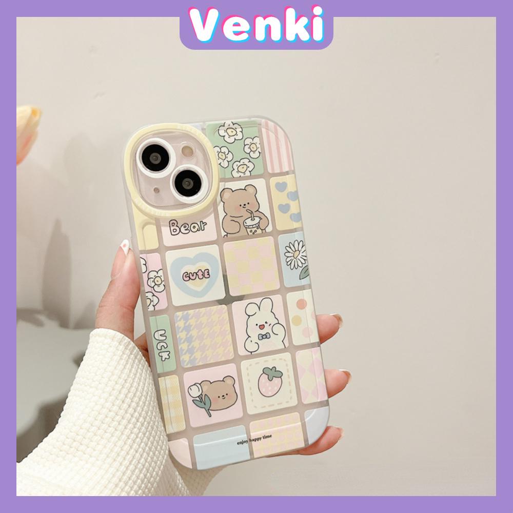 iPhone Case Silicone Soft Case Clear Case Airbag Shockproof Camera Cover Protection Cute Cartoon Compatible For iPhone 11 iPhone 13 Pro Max iPhone 12 Pro Max iPhone 7Plus iPhone xr