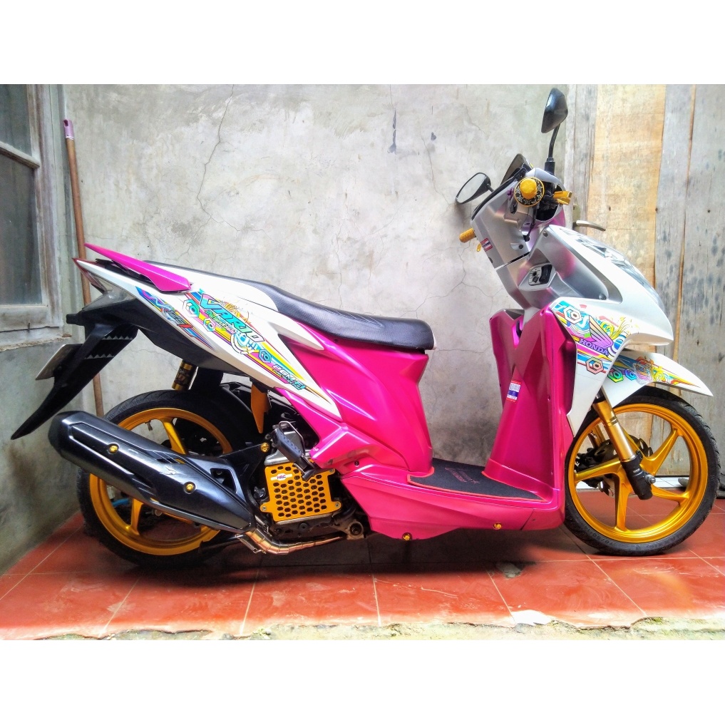 Jual STRIPING VARIO 125 Old TRANSPARAN UV PLUS HOLOGRAM Indonesia Shopee Indonesia