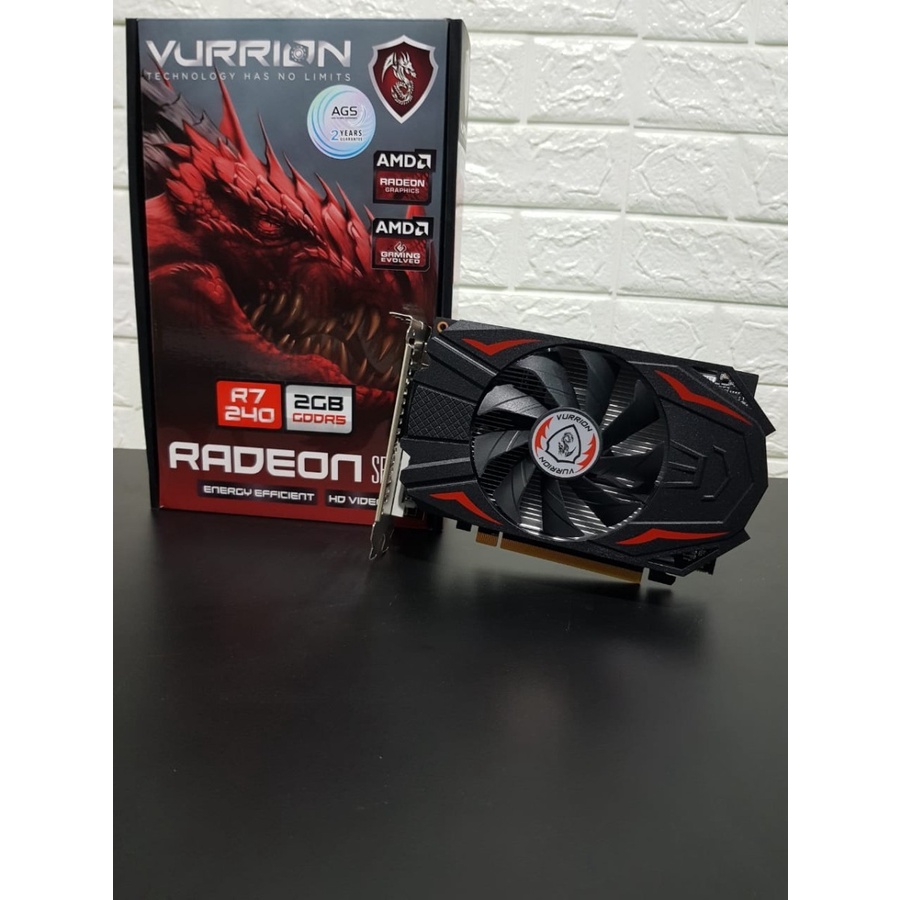 VGA AGS VURRION AMD RADEON R7 240 2GB GDDR5 128bit REAL CAPACITY