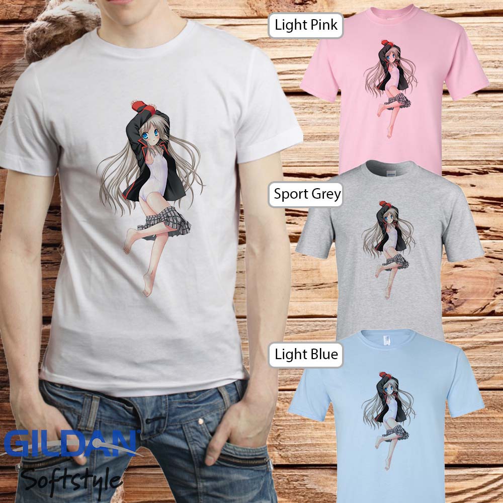 premium kaos anime anak / dewasa anime little buster 16