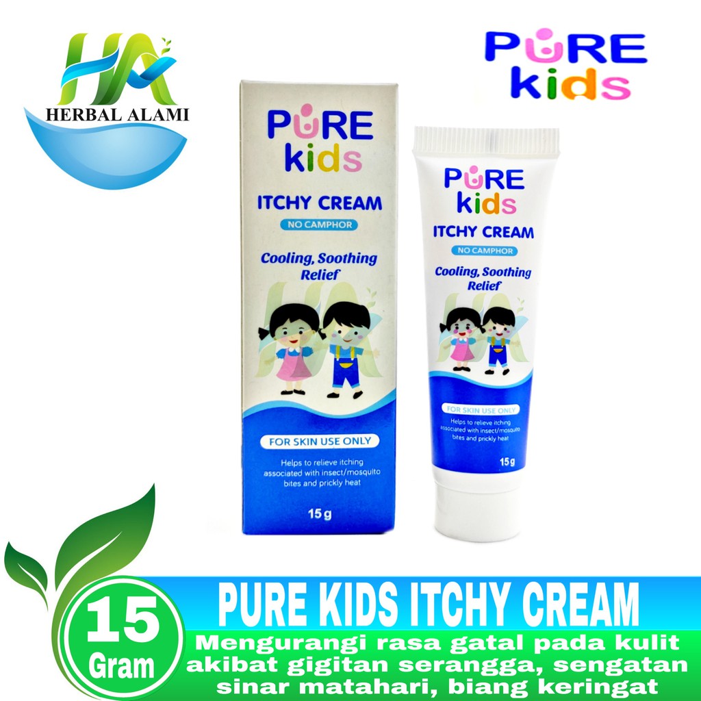 Pure Kids Itchy Cream 15gram - Krim pereda Gata