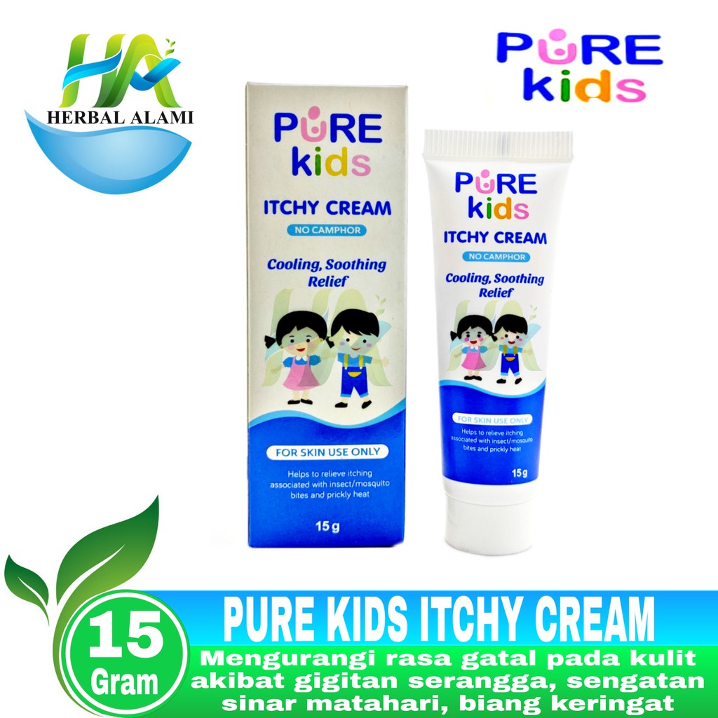 Pure Kids Itchy Cream 15gram - Krim pereda Gata