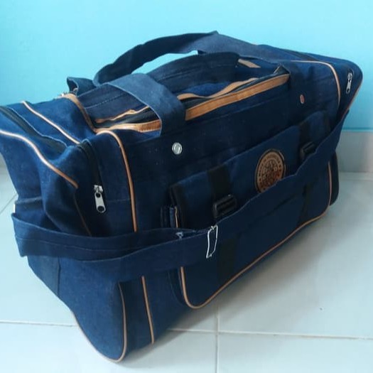 Tas Travel Jumbo Jeans Berkualitas - Solusi Mudah Bawa Pakaian Perjalanan