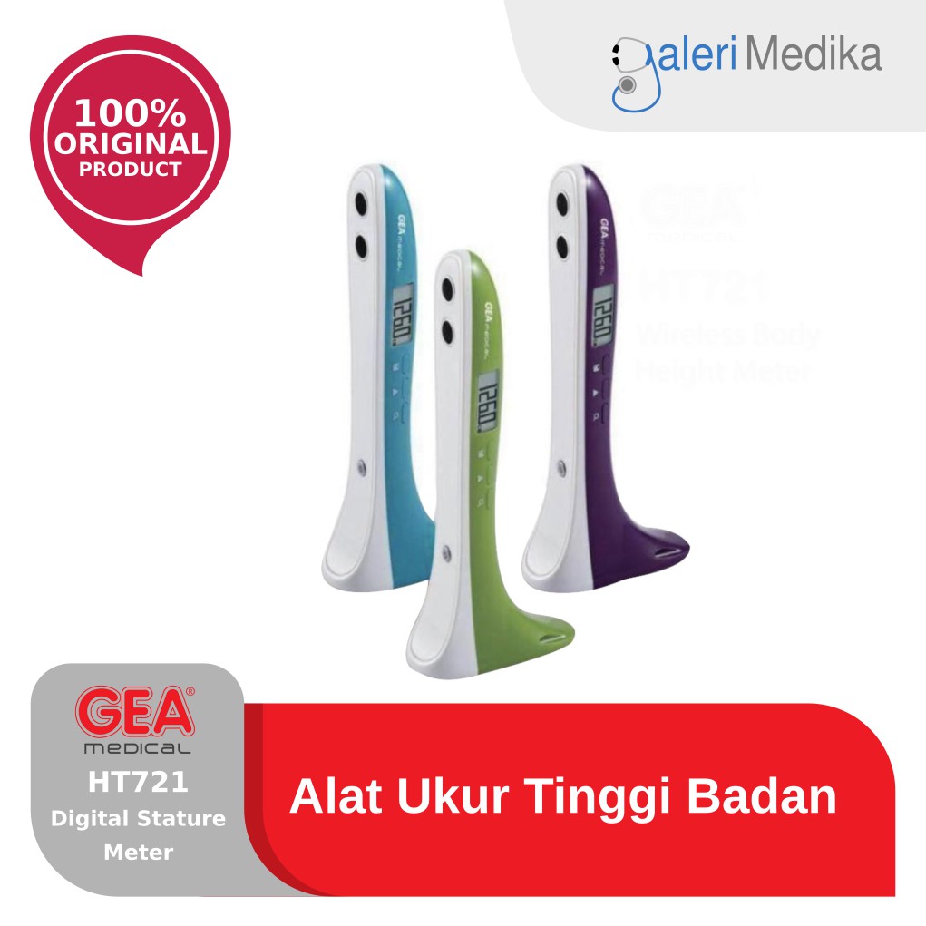 Alat Ukur Tinggi Badan GEA HT721 - Digital Stature Meter