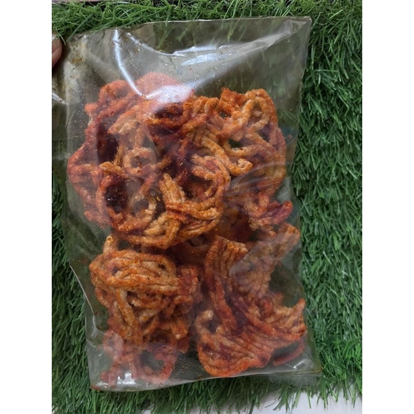 

kripik mie lingkar pedas khas sidimpuan