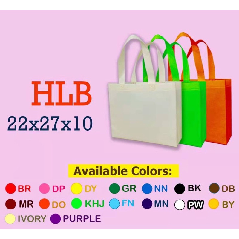 Goodie bag 222710 kecil polos spunbond box standing