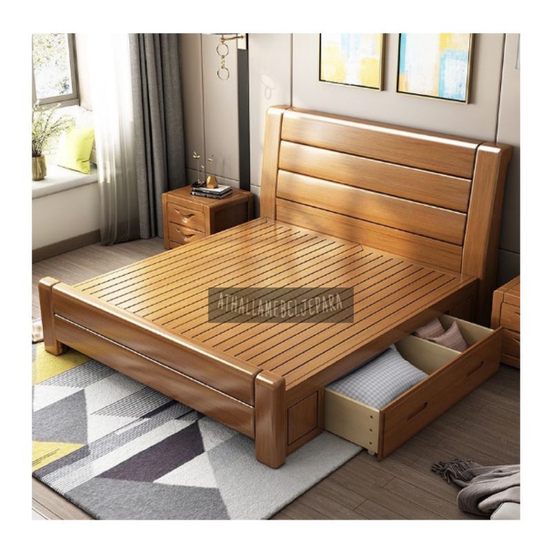 DIPAN TEMPAT TIDUR MINIMALIS JEPARA