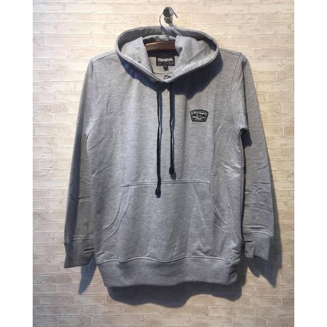 JAKET HOODIE ZIPPER TYPOGRPH ABU