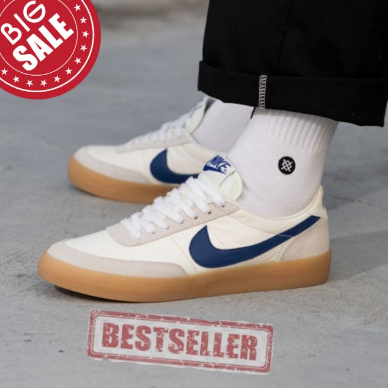 SEPATU SNEAKERS KILLSHOT X JCREW WHITE NAVY ORIGINAL SNEAKERS PRIA