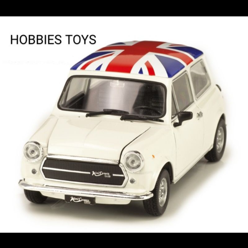 DC Diecast Welly Nex 1/24 Mini Cooper 1300 UK Flag Bendera Inggris