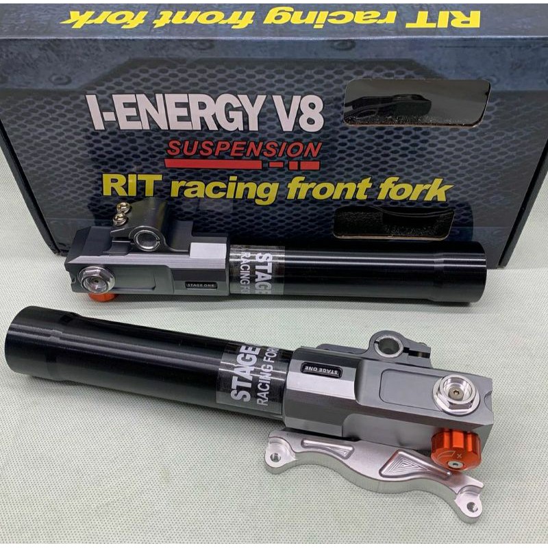 tabung shock rt copy ori + breket kaliper brembo 4p 2 pin 2pin