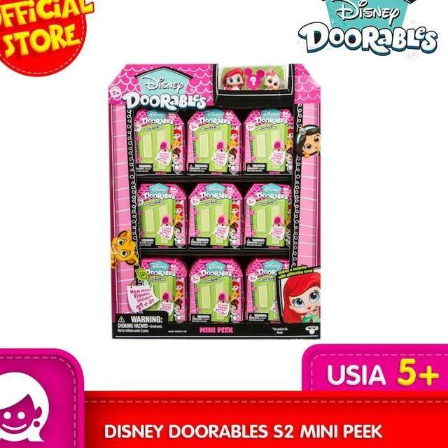 Mainan Anak Original Disney Doorables Mini Figure Surprise Blind Pack
