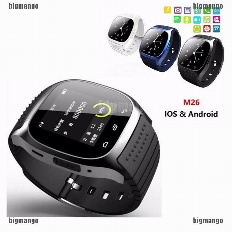 mate wrist waterproof bluetooth smart watch