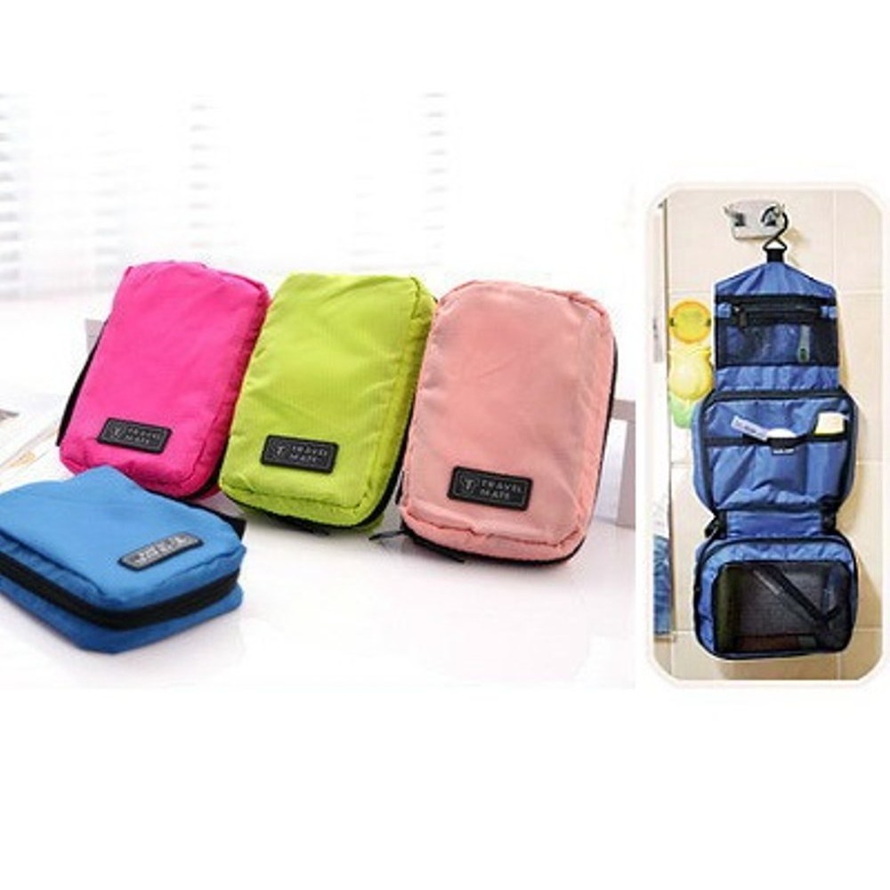 TM-08 Toilet Bag Organizer | Tas Traveling Perlengkapan Kosmetik