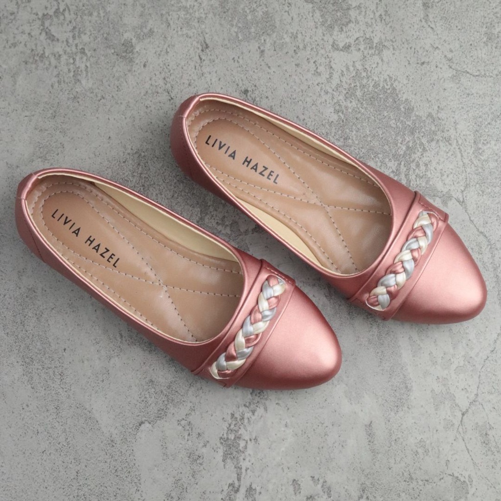 Flatshoes Anak Perempuan Model Kepang BR04