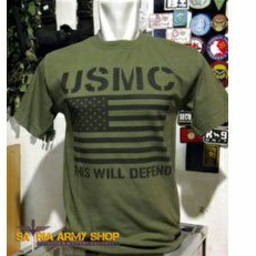 T-shirt Kaos USMC Navy Seal High Quality