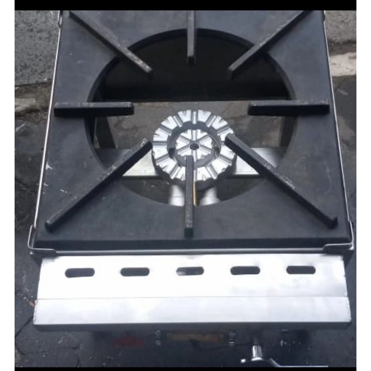 Jual kompor gas stock pot stove/heavy duty high pressure 50x50x50cm