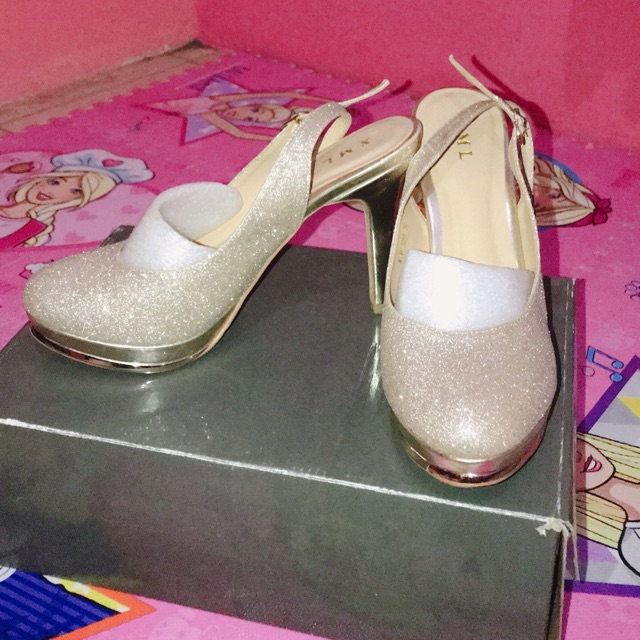 Sepatu XML sepatu pesta sepatu wedding heels pesta heels XML high heels wedding glamour