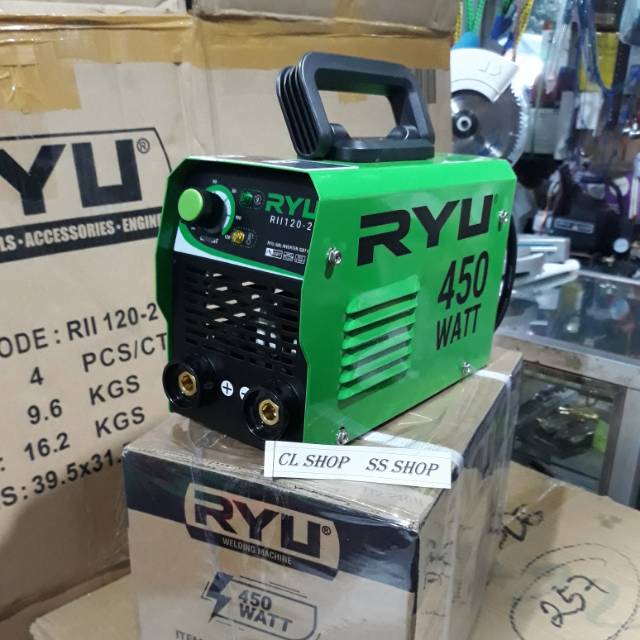 mesin inverter travo las listrik 450 watt RYU 450w trafo las 120a