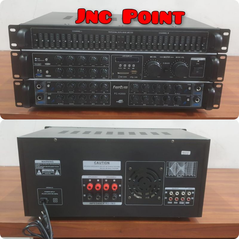 Power amplifier FIRSTCLASS FC A3000 original FIRSTCLASS fc a 3000
