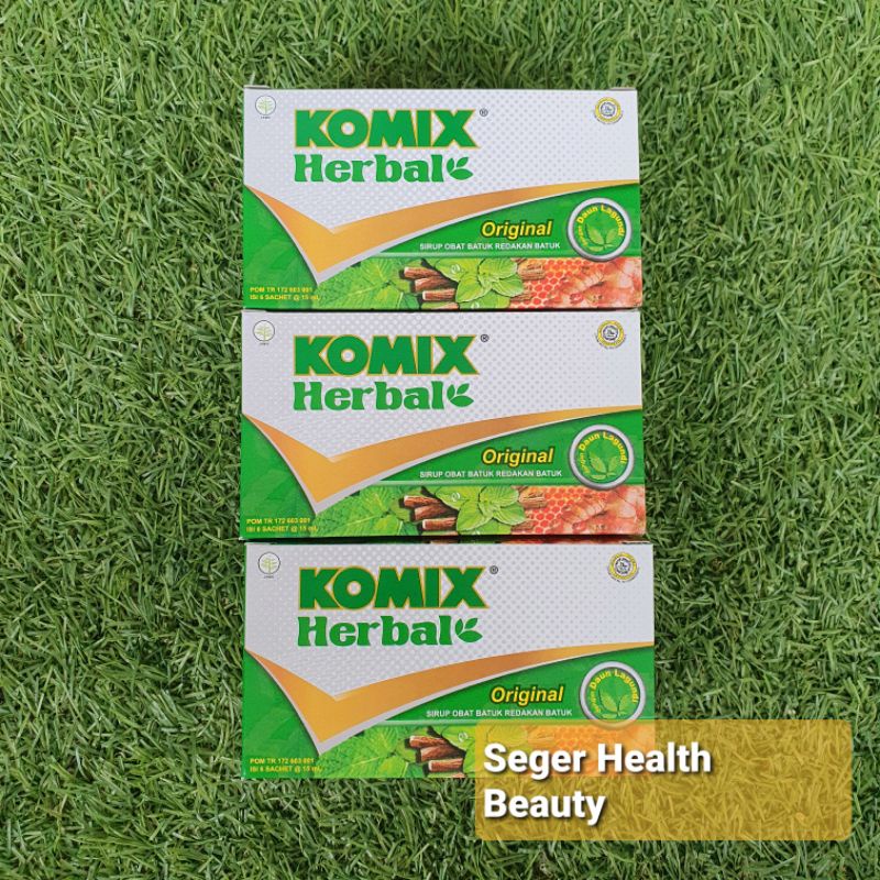 Komix Herbal isi 6 Sachet 1 Box