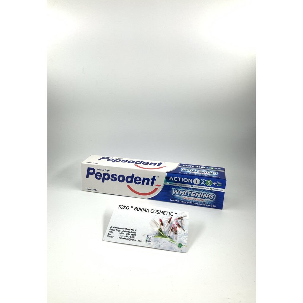 PEPSODENT PASTA GIGI ACTION 123 WHITENING 190 GR