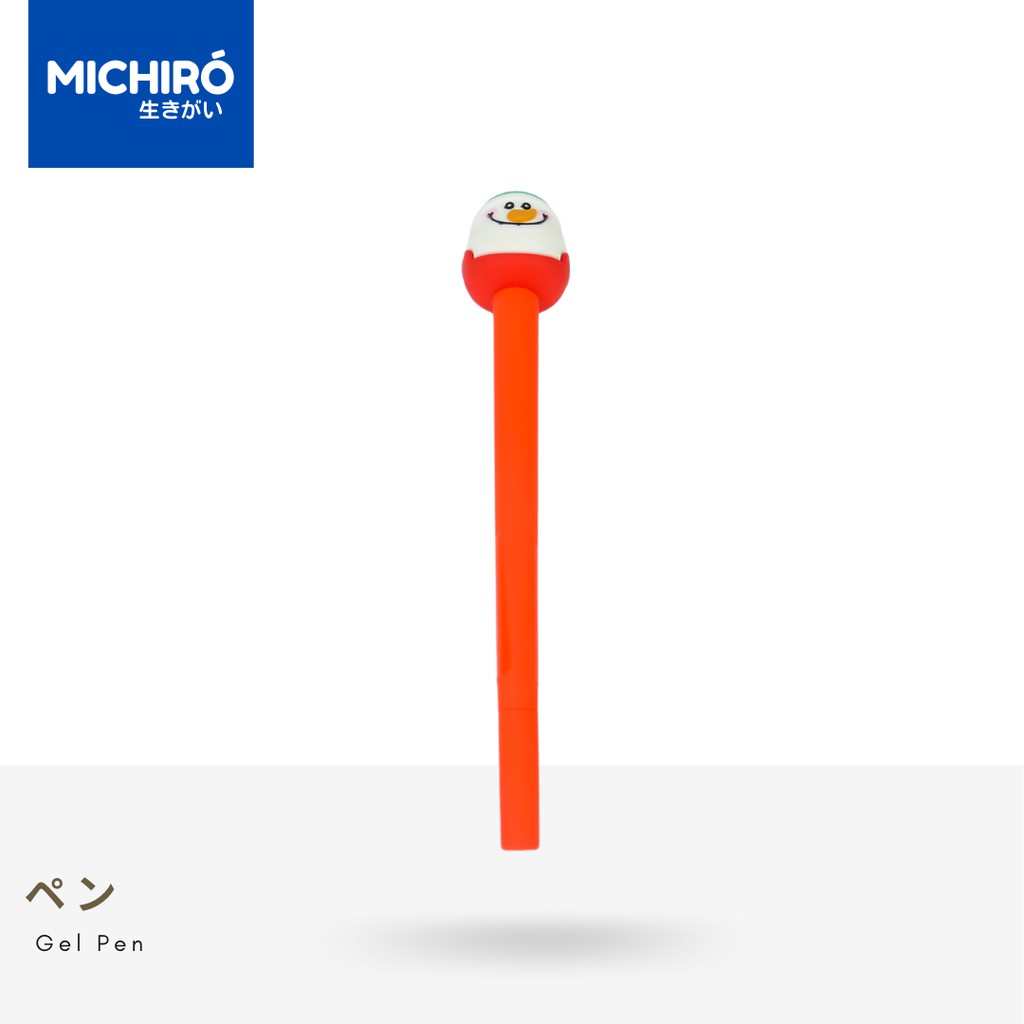 

Michiro Pulpen Gel Tinta Hitam Lucu Dan Unik Rubber Stack Sumikko Gurashi Gel Pen