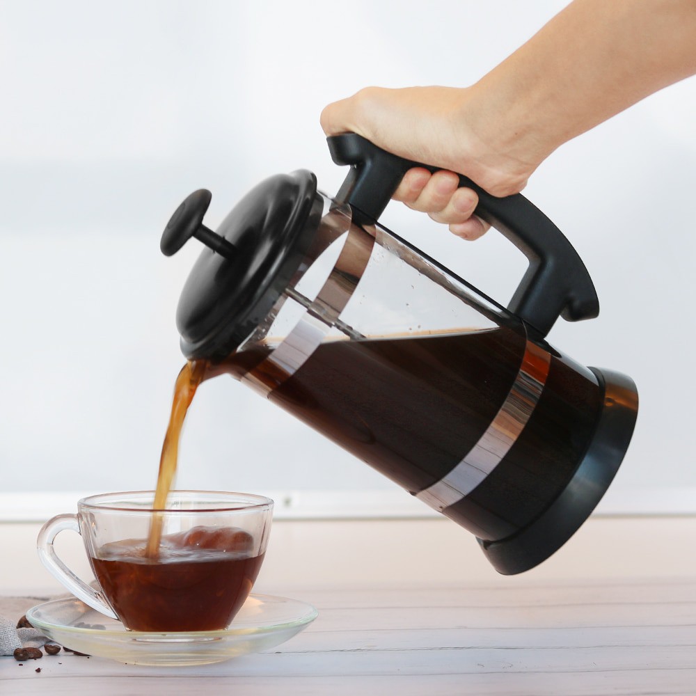 i Cafilas French Press Coffee Maker Pot Teko Pembuat Kopi 1 Liter