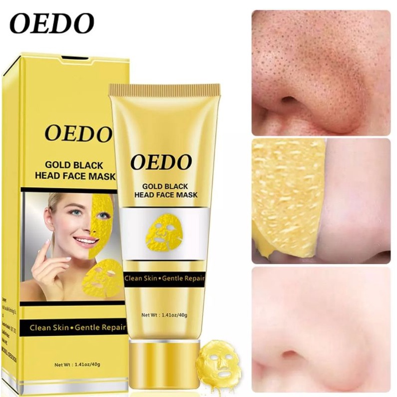 OEDO GOLD REMOVED BLACKHEAD MASKER SHRINK PORE IMPROVE ROUGH SKIN ACNE SHILLS BLACKHEAD REMOVER MASK