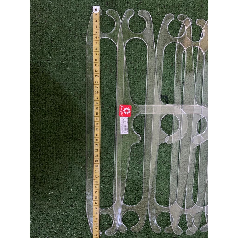 Sunlife Gantungan hanger 17 inch cristal 1Lusin