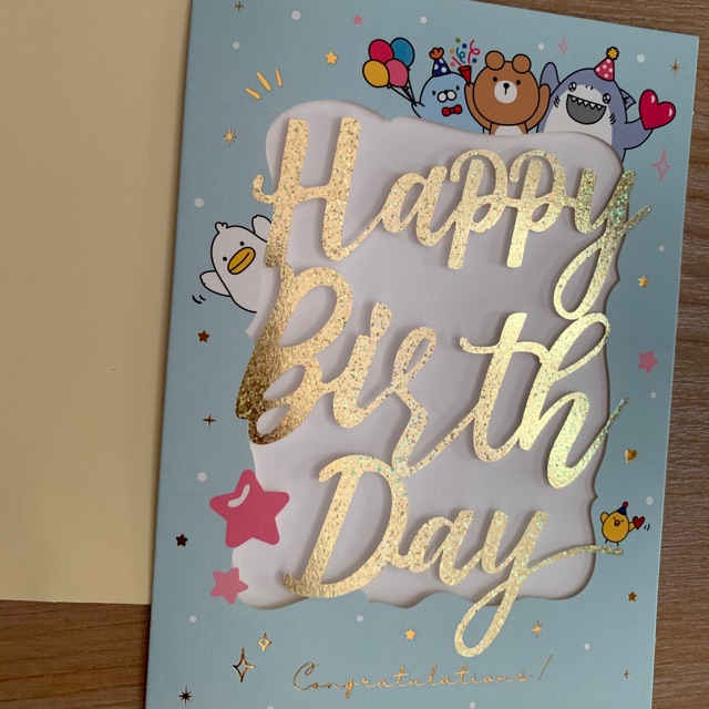Pop Up Card Birthday / Kartu Ucapan Ulang Tahun