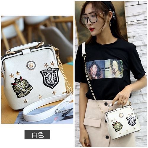 GI 1012 RISCE TAS SELEMPANG IMPORT WANITA CEWEK PEREMPUAN MAGNET JAKARTA JT