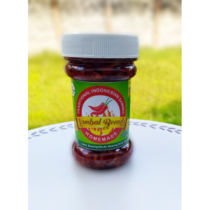 

SAMBAL BOENDA UDANG KEMANGI - Level Sedang