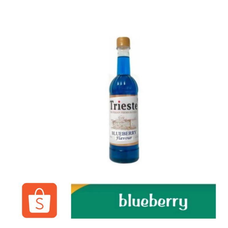 

Trieste syrup rasa blueberry 650ml