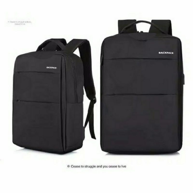 Tas Sekolah Pria Ransel Backpack Cowok Cewek SMP SMA SD SMU Murah Codora Murmer Abu Laptop Backpack Denim-2