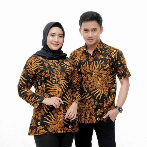 BAJU COUPLE BATIK / BAJU PAPA MAMA / BAJU PASANGAN / BATIK COUPLE / BAJU BATIK / ATASAN BATIK